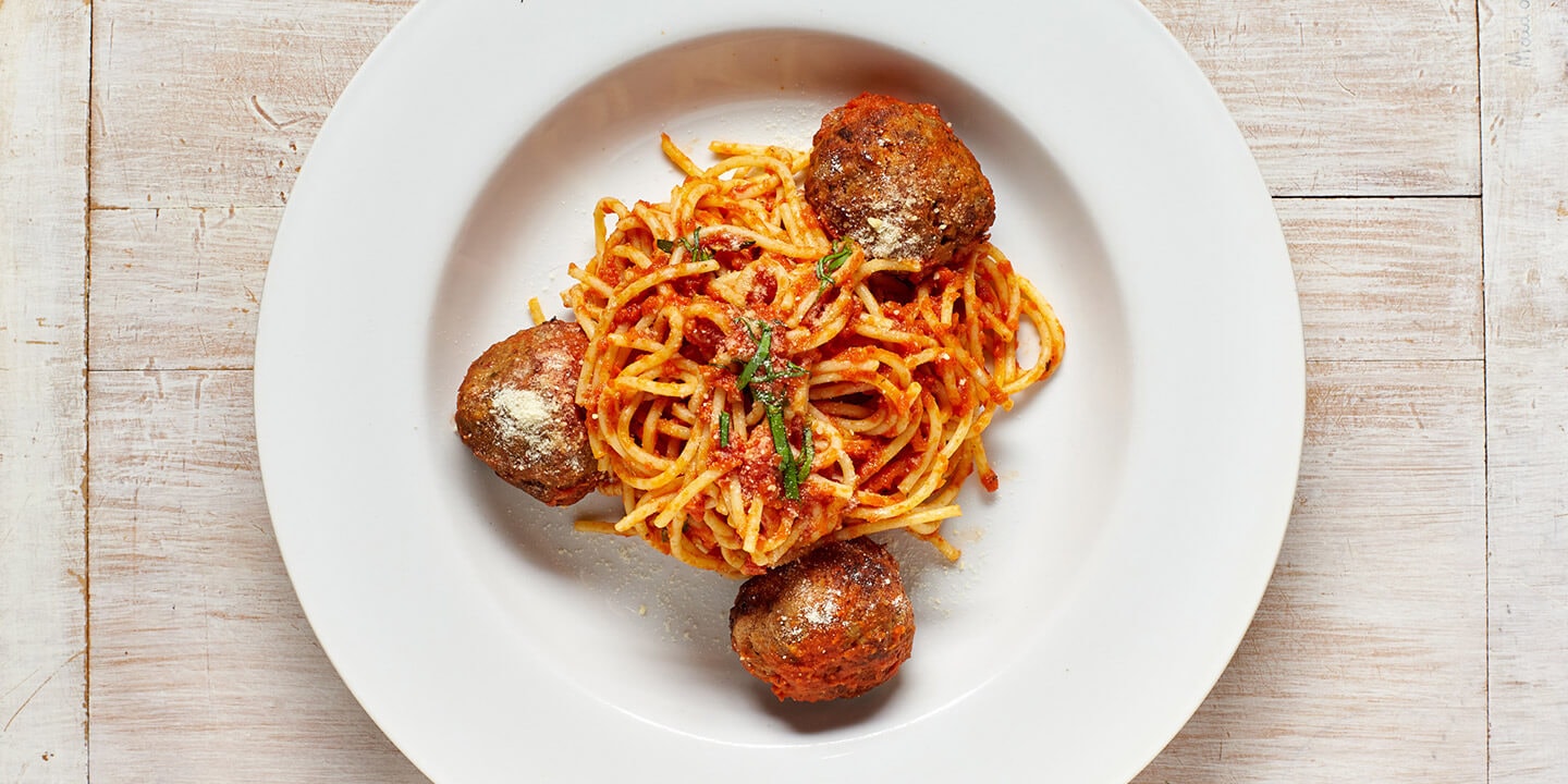 spaghetti and meatballs