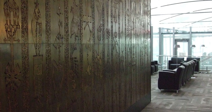 Untitled (murale double face) par Harold Town