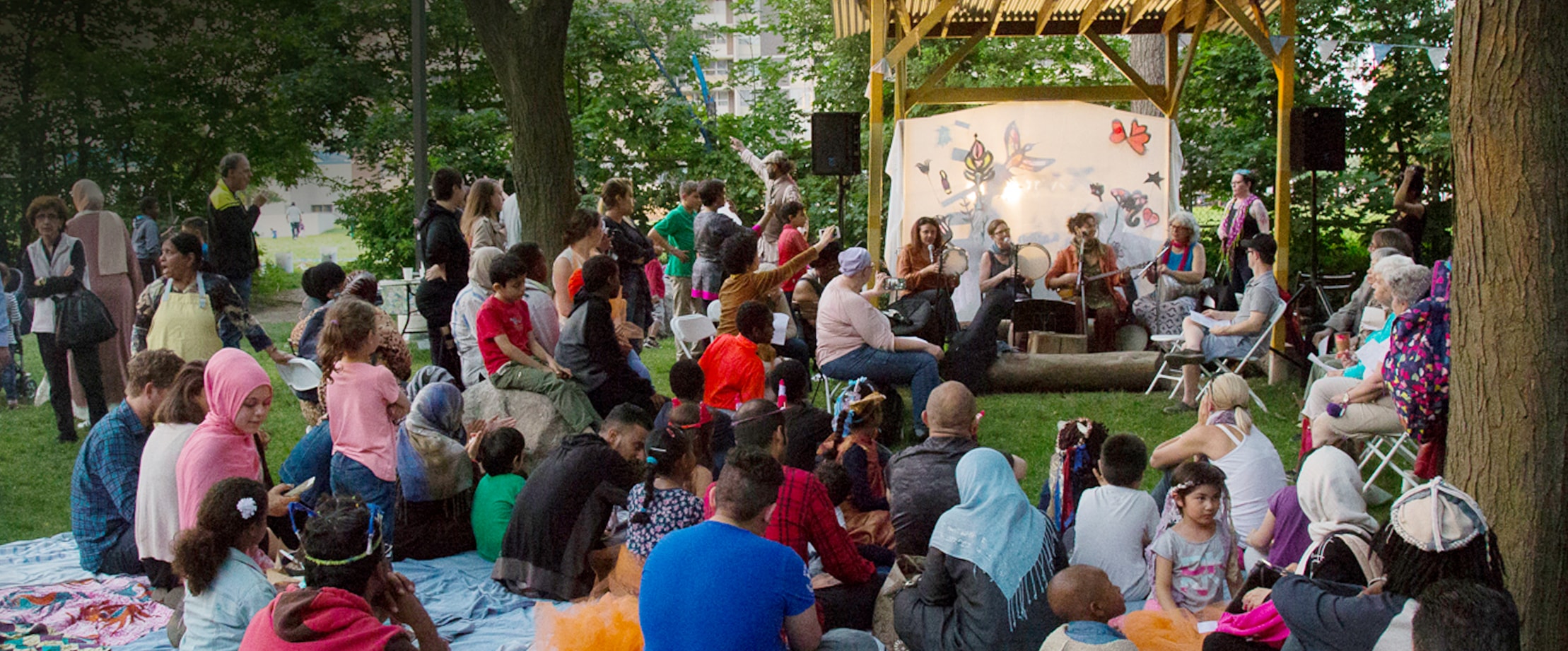 A Propeller Project event at a Toronto-area park