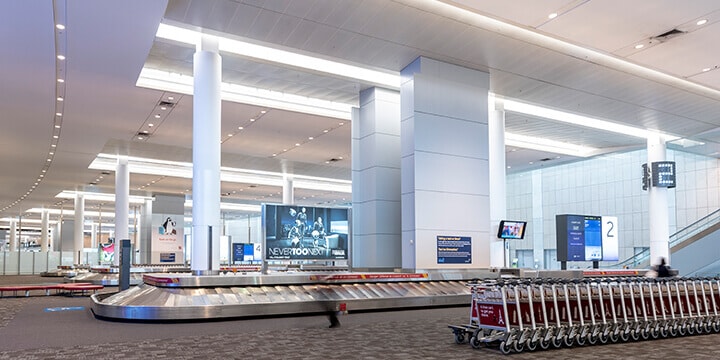 Toronto airport lost baggage clearance