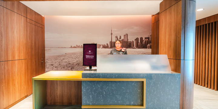 a person sitting at a desk